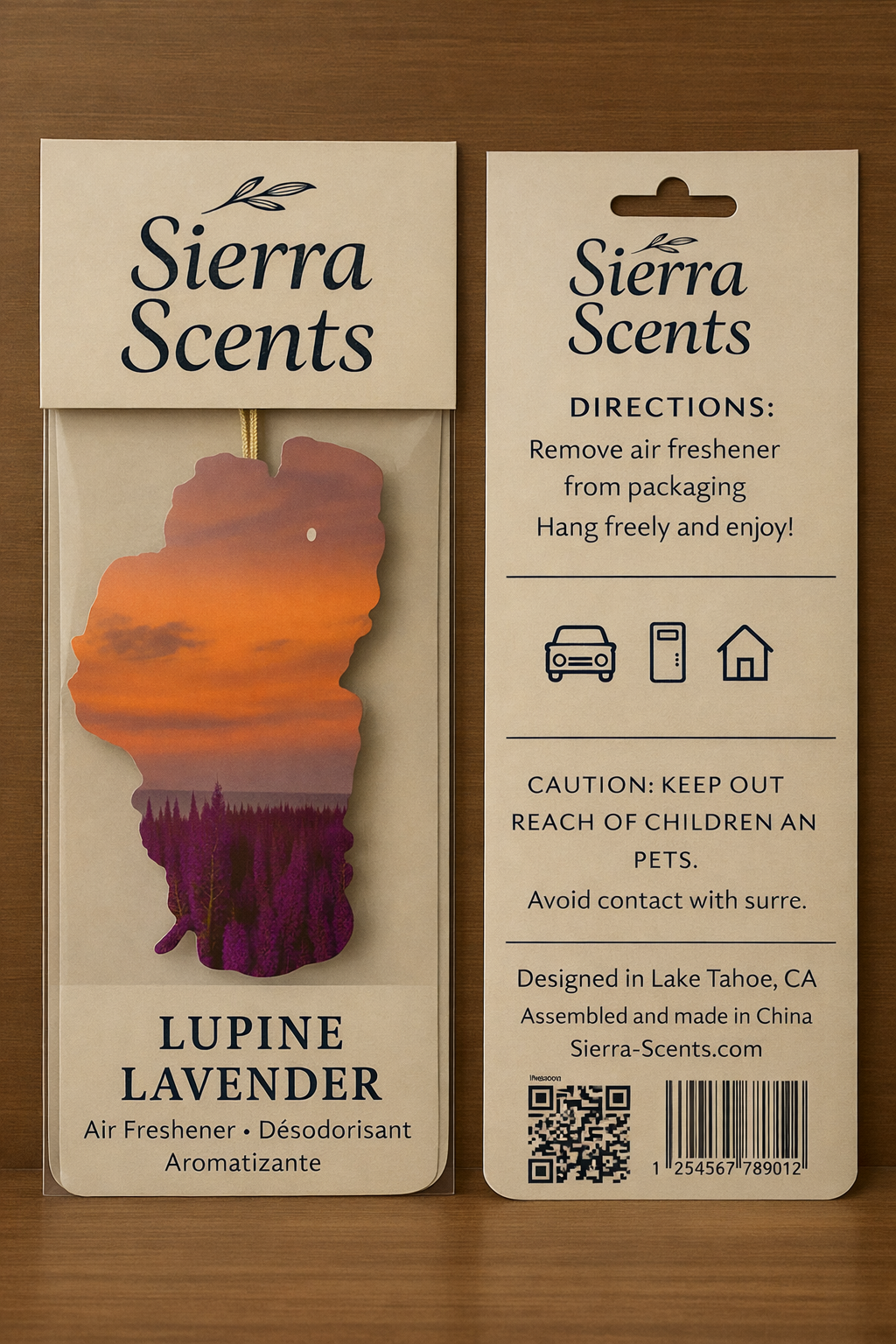 Lupine Lavender Air Freshener