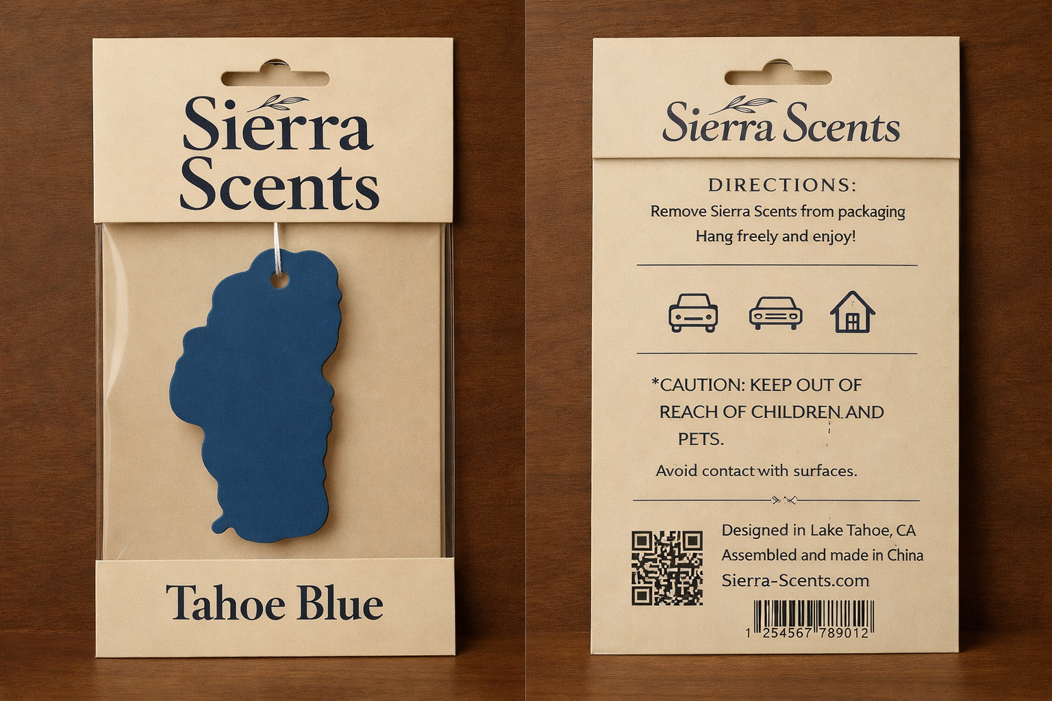 Tahoe Blue Air Freshener